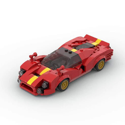 MOC-101795 Ferrari 330 P4 Boy Toy Racing Building Blocks Car Assembly Model